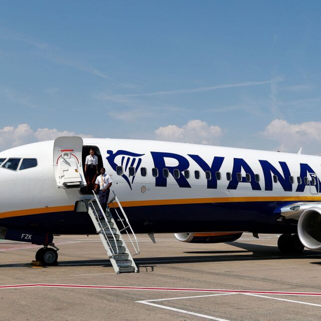 Полетите на Ryan Air до Родос са без промяна, компанията отчита високи печалби