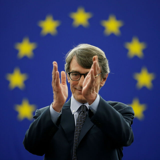Давид Сасоли е новоизбраният председател на Европейския парламент