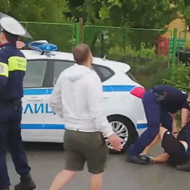 Напрежение и арест след протест във Велинград