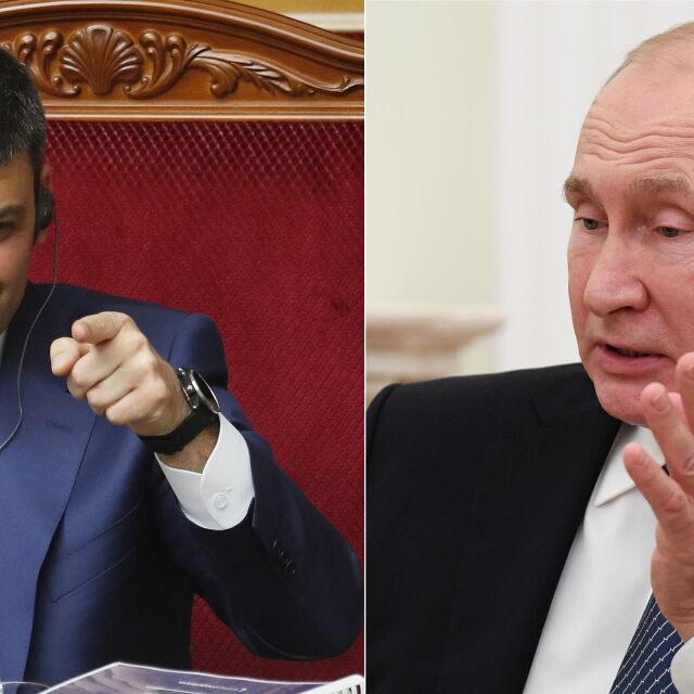 Първи телефонен разговор: Путин и Зеленски обсъдиха конфликта в Украйна