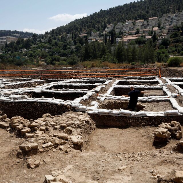  Археолози откриха античен град на 9000 година край Йерусалим 