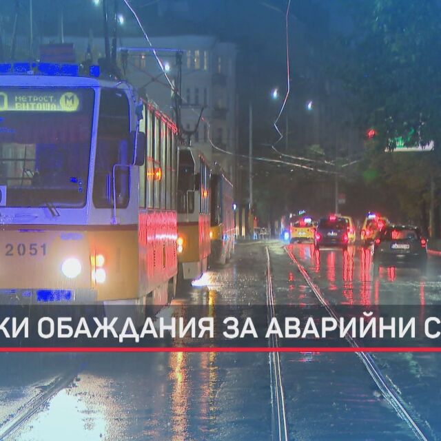 Столична община: Подадени са 39 сигнала за завирявания и паднали дървета в София