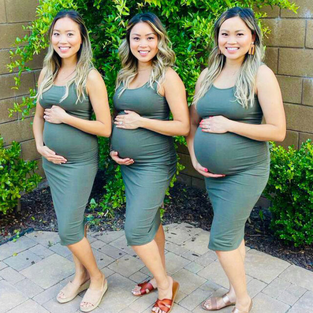Силна връзка: Тризначки забременяха почти едновременно