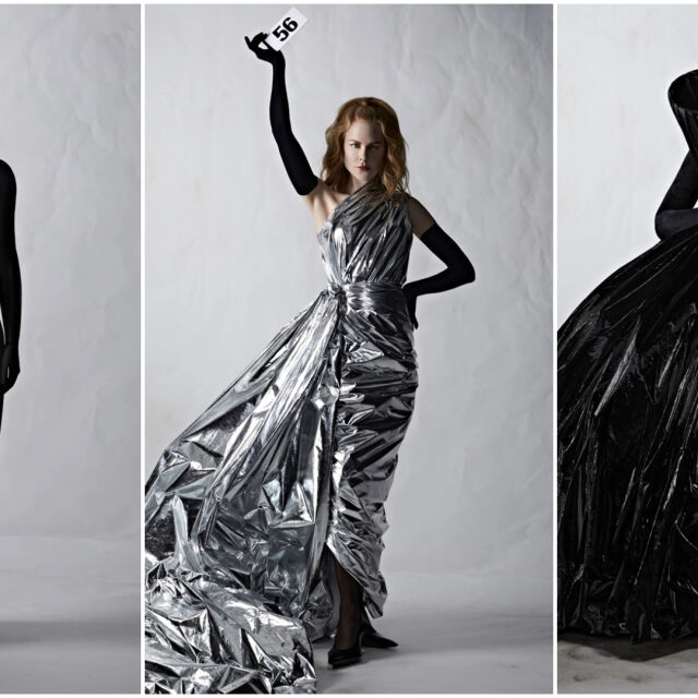 Горещо на модния подиум: Ким Кардашиян, Никол Кидман и Наоми за Balenciaga 