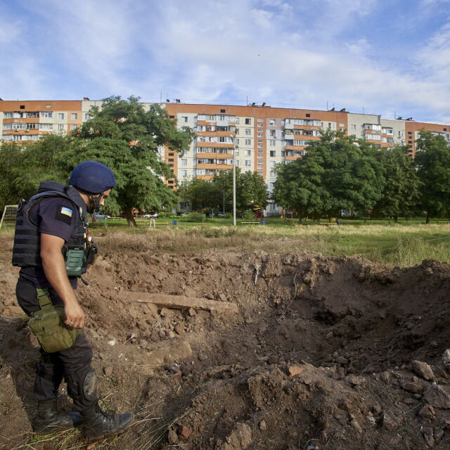Харков в Източна Украйна строи подземни училища, докато Русия продължава с атаките