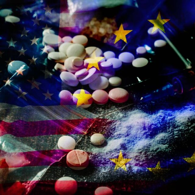 Европол: Европа е изместила САЩ като основен пазар за трафик на наркотици