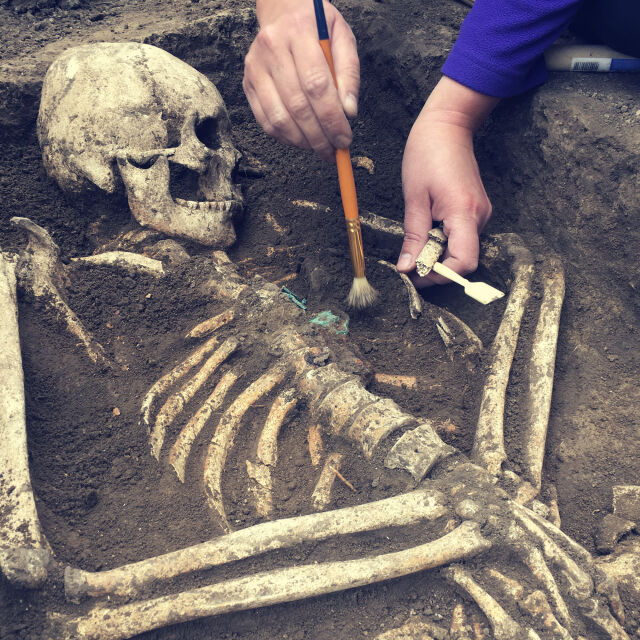 Разкопки на хотел в Дъблин разкриха гробище на 1000 години