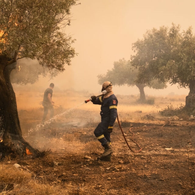 Гърция с висок риск от пожари: Вече има арестуван на остров Крит за палеж
