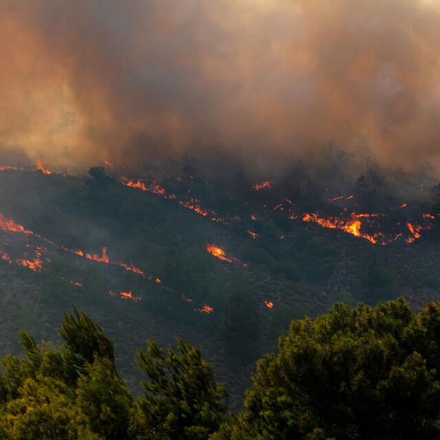 ОНЛАЙН РЕПОРТАЖ: Пожарите в Гърция