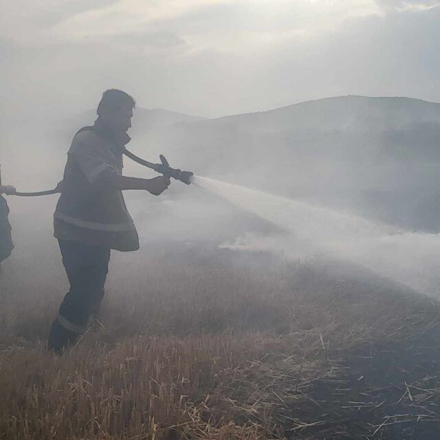 Бедствено положение в Хасковска област заради горски пожари
