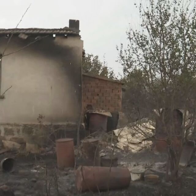 Военните се включиха в гасенето на пожарите в Хасковско