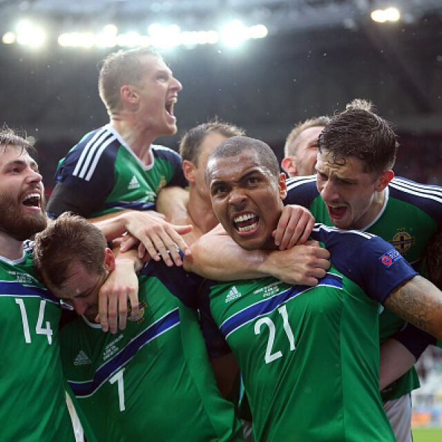 Северна Ирландия удави Украйна и записа първа победа на еврофинали