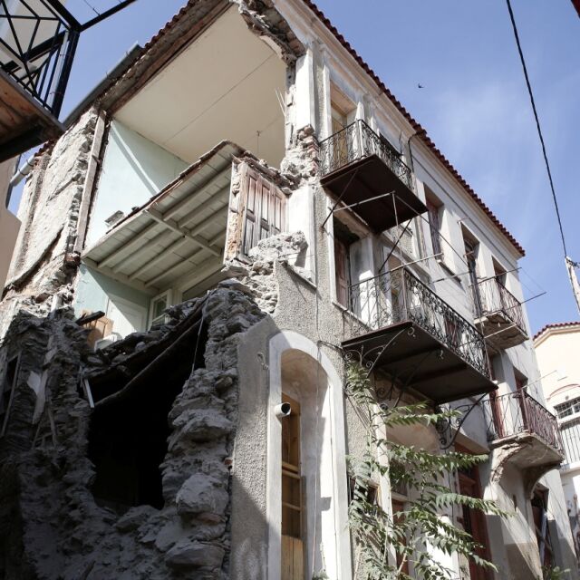Силното земетресение в Егейско море нанесе щети на о-в Лесбос