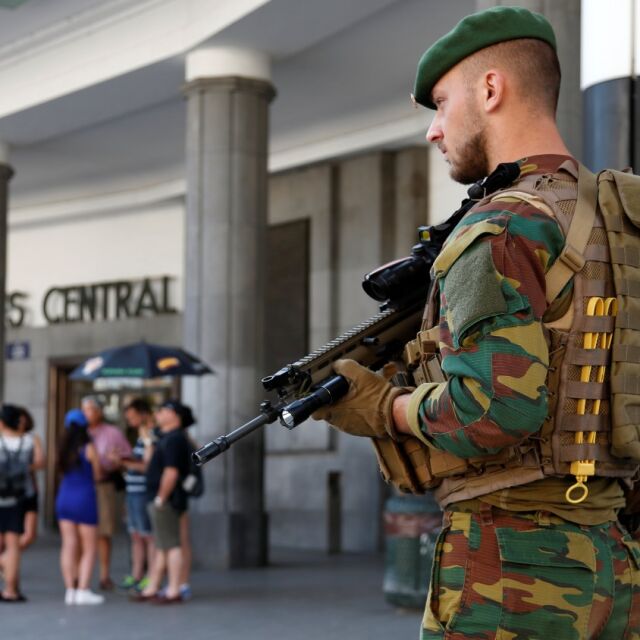 Нападателят от гарата в Брюксел бил 37-годишен мароканец