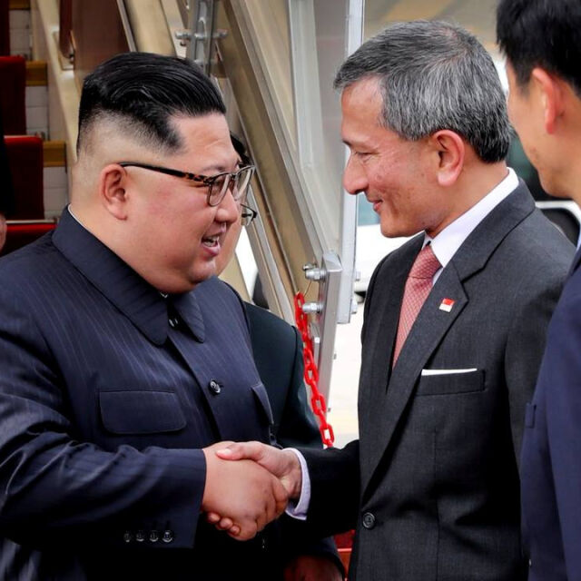 Ким кацна в Сингапур за историческа среща с Тръмп