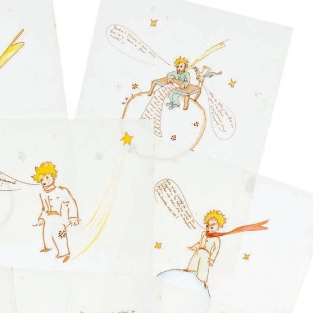 Любовно писмо и рисунки на Малкия принц бяха продадени за над 240 хил. евро (СНИМКИ)