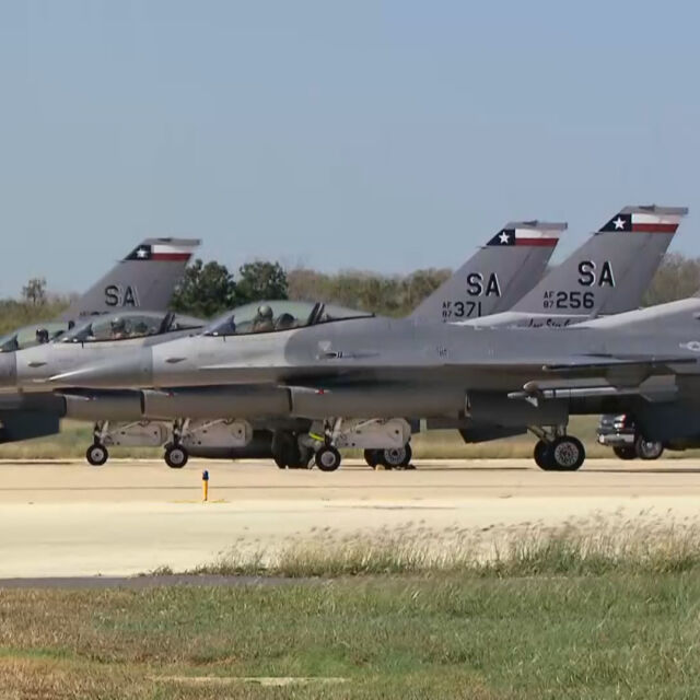 САЩ одобри сделката за 8 изтребителя F-16 за България