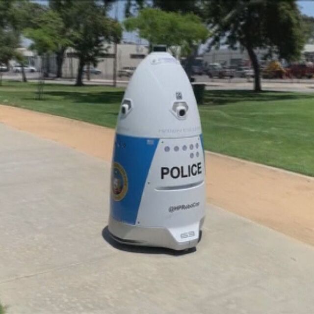 Полицай-робот ще се бори с престъпността в САЩ