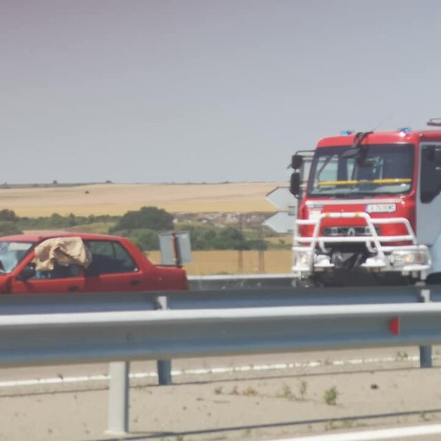 Двама загинаха в тежка катастрофа на магистрала "Тракия” близо до Бургас