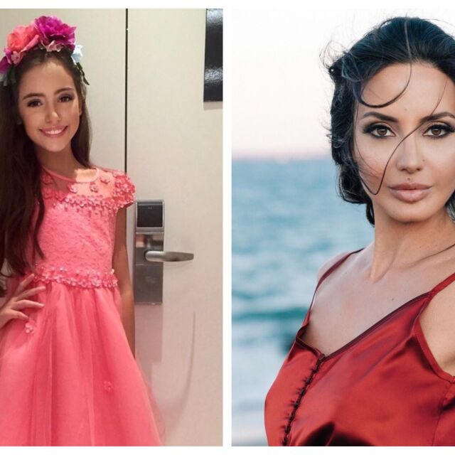 Дъщерята на Наталия Гуркова навърши 11 и все повече започва да прилича на майка си