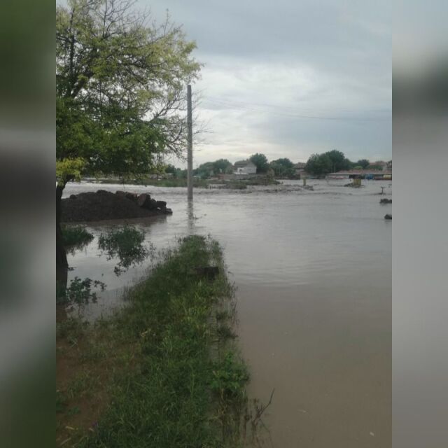 Голямо наводнение във варненското село Неофит Рилски