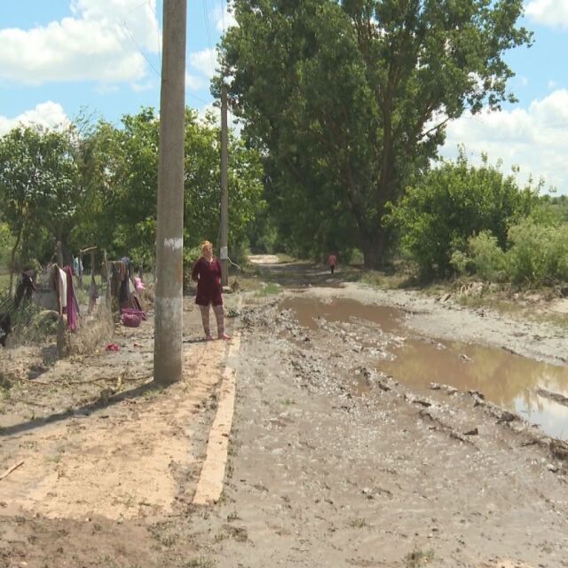 След поройните дъждове: Наводнения, кал и тиня в Добричко