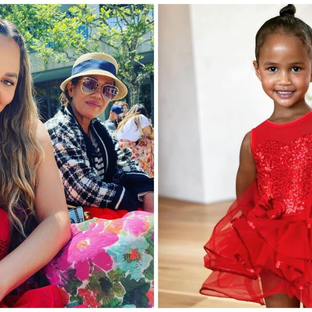 Криси Тейгън се завърна в социалните мрежи със сладка снимка с дъщеря си