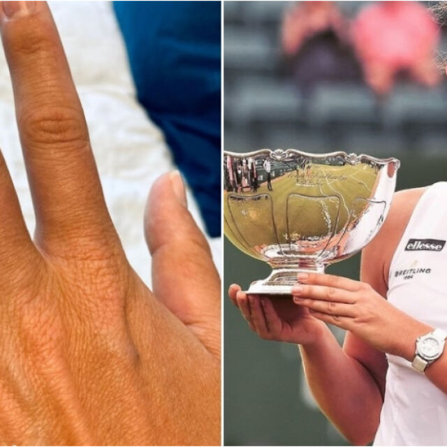 Известната тенисистка Джоана Конта се сгоди с пръстен, правен от българи 