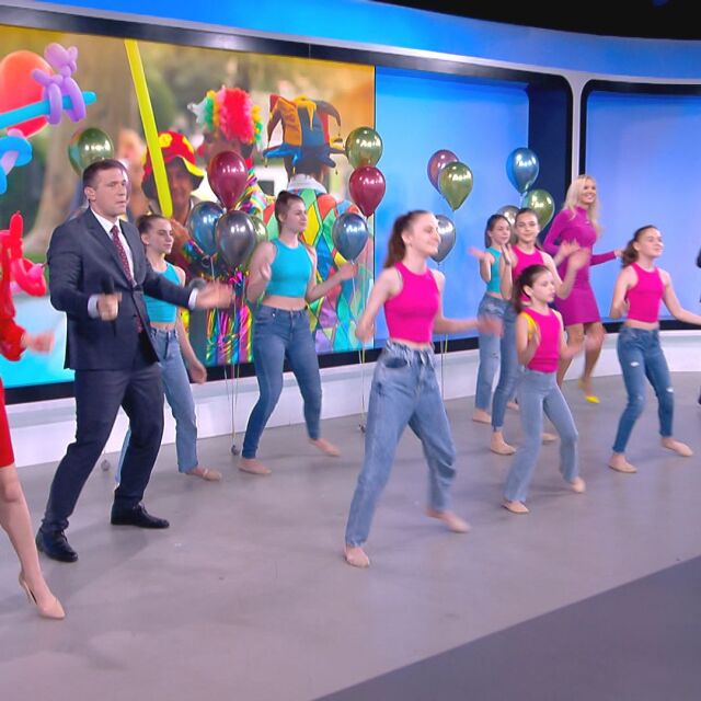 Танци в ефира на bTV за Деня на детето