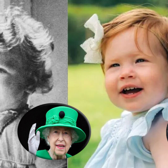Малката Лилибет удивително прилича на покойната си баба Даяна - вижте снимки