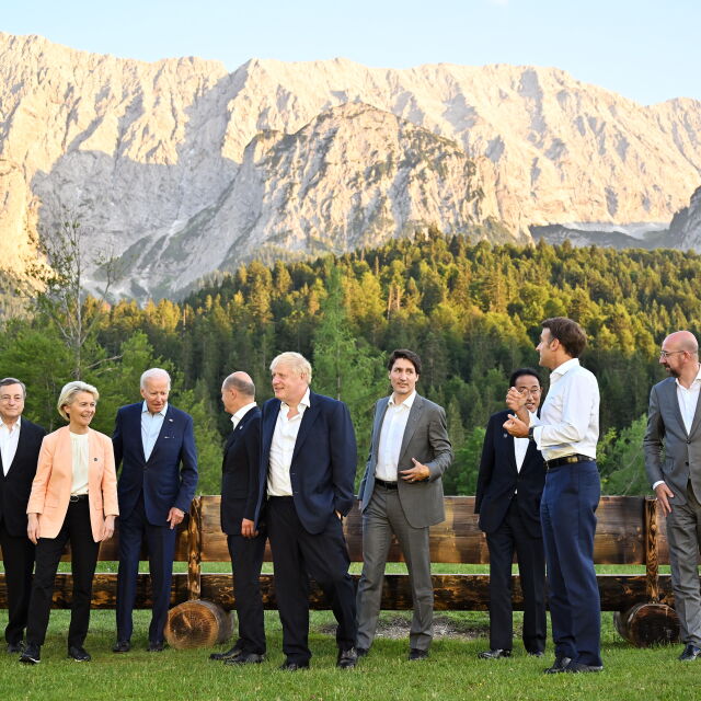 Втори ден от срещата на Г-7: Войната в Украйна е основна тема на форума