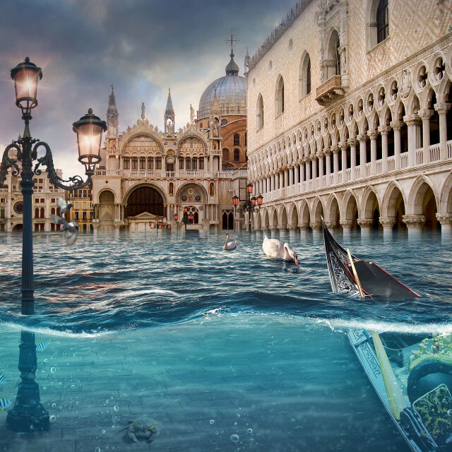 Венеция потъва: Система за 6 млрд. евро се изправя срещу силата на водата