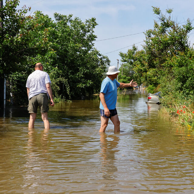 29 населени места са наводнени от язовир "Нова Каховка" в Украйна