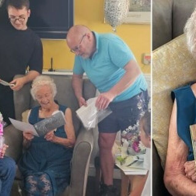 Наздраве! 100-годишна баба си пийва джин за дълголетие