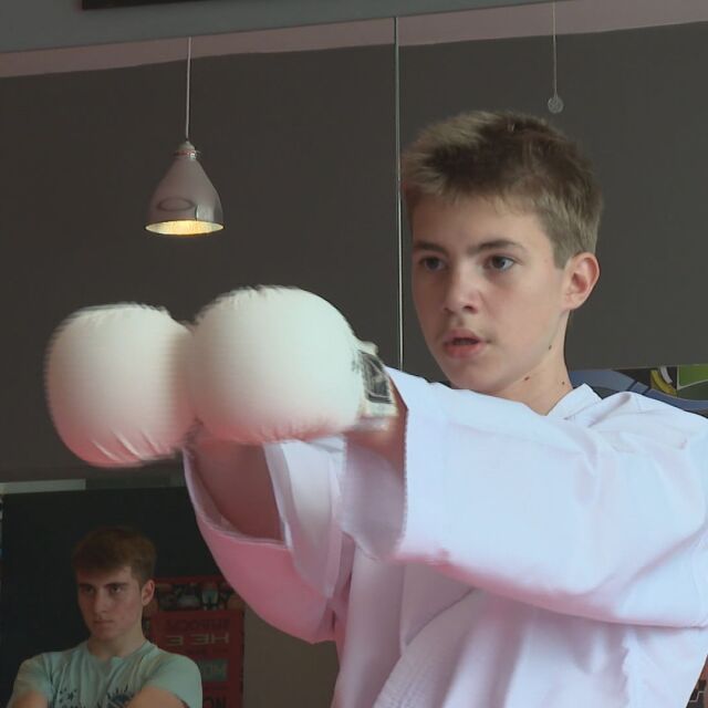 Между спорта и киното: 16-годишният Мартин Паунов в „Младите надежди“