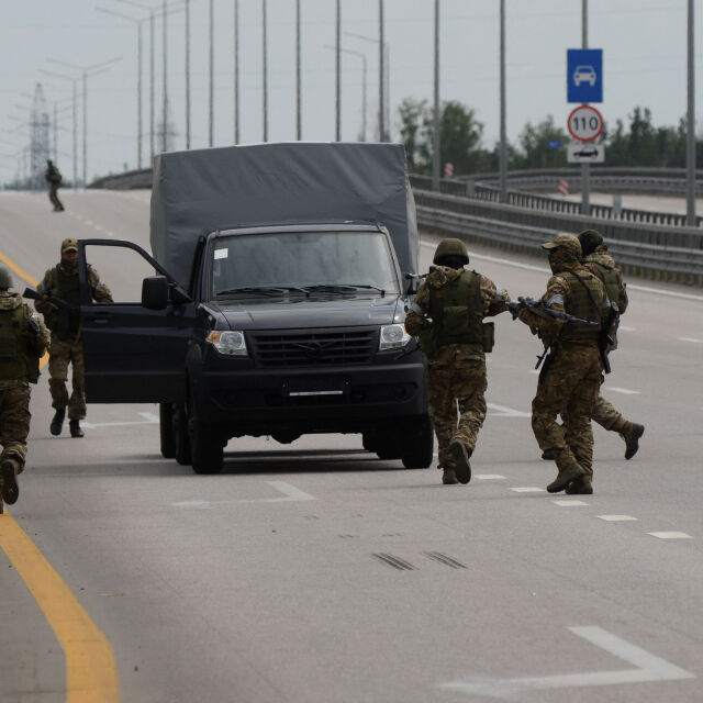Ограничения по магистралата, по която мина походът към Москва на „Вагнер“