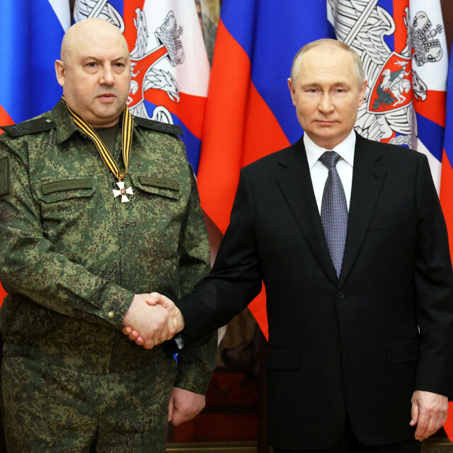 "Мащабна чистка" в руското военно командване: Арестуваха генерал Суровикин