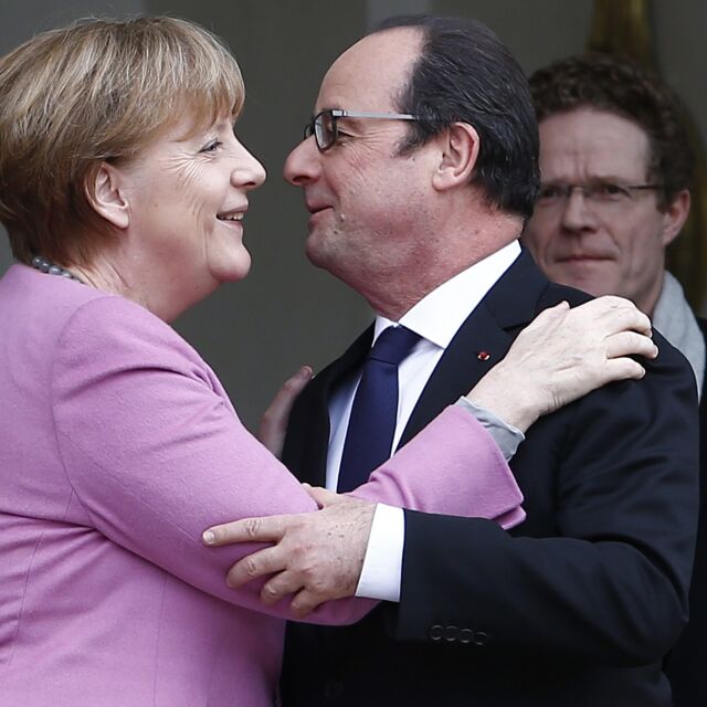 Меркел и Оланд демонстрираха единство преди срещата на върха за бежанската криза