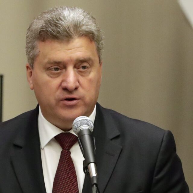 Георге Иванов връчва мандата на СДСМ
