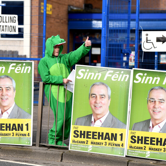Политическото крило на ИРА на крачка от изборна победа