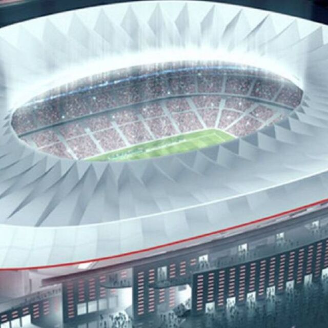 "Атлетико" Мадрид си уреди земя за нов стадион