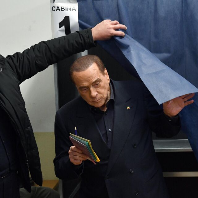 Един от фаворитите на изборите в Италия е партията на Силвио Берлускони