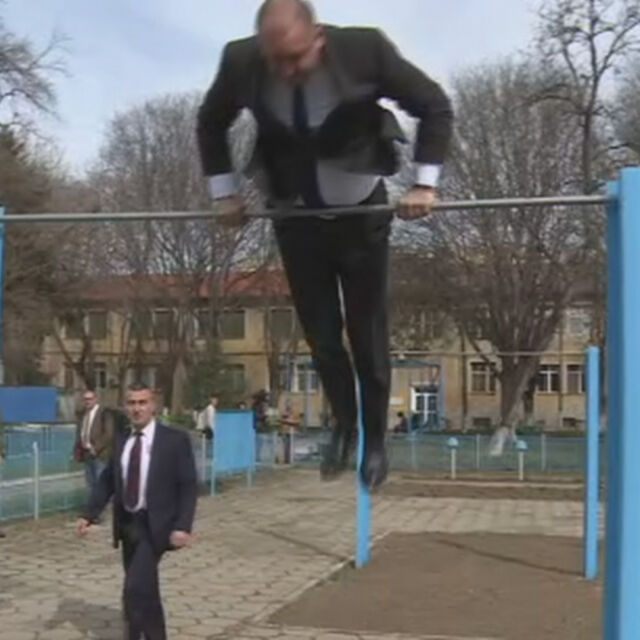 Президентът Румен Радев е в добра спортна форма (ВИДЕО)