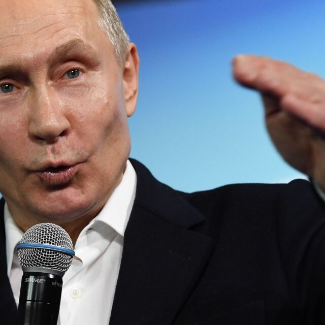 Владимир Путин печели президентските избори с над 76%