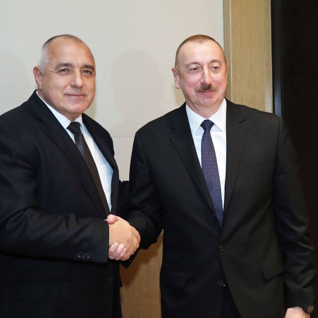 Борисов и президентът на Азербайджан обсъдиха задълбочаване на енергийното сътрудничество
