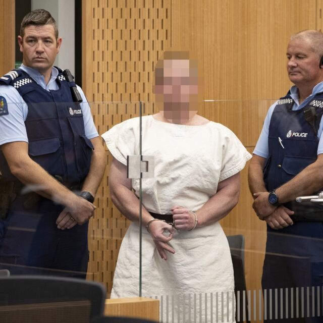 Съдът в Нова Зеландия ще проведе изслушване на стрелеца от Крайстчърч