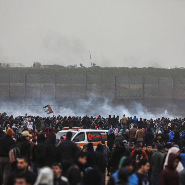 Масови протести по границата между Израел и ивицата Газа