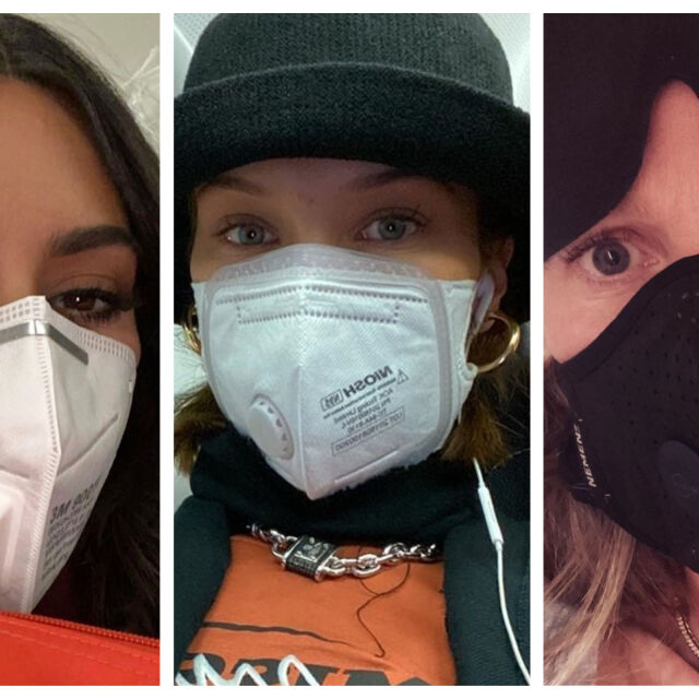 Защо звездите, които носят маски срещу коронавируса, разпространяват опасен мит