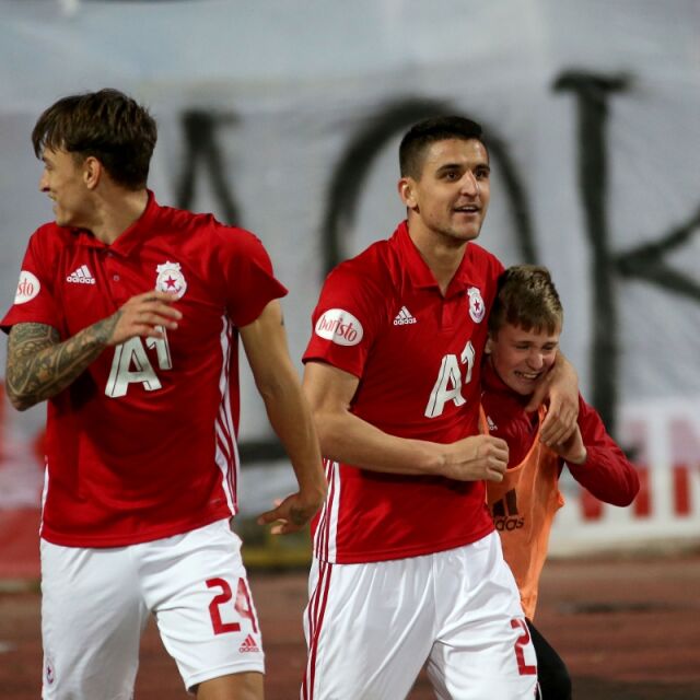 С гол в края ЦСКА се класира за 1/2-финалите за купата