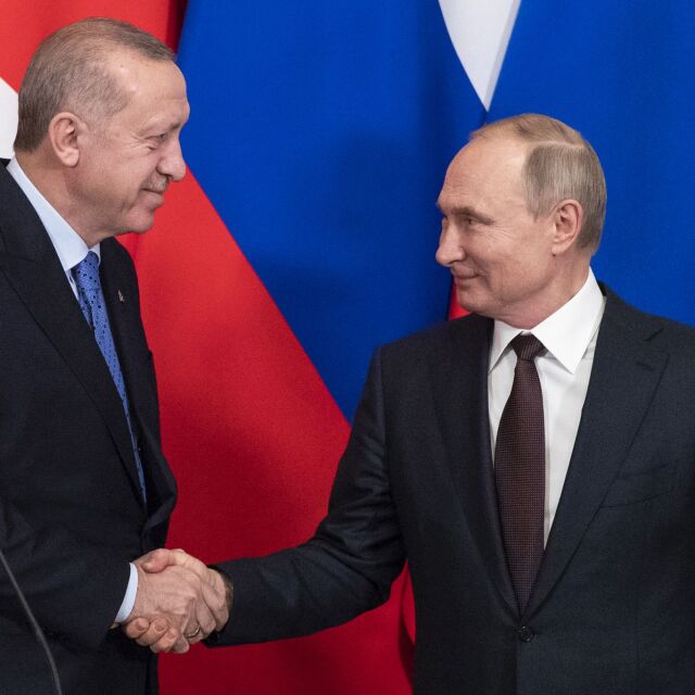 Путин и Ердоган се разбраха за примирие в сирийската провинция Идлиб 